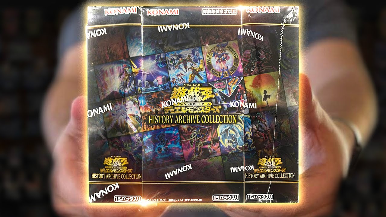 Yu-Gi-Oh!: History Archive Collection Unboxing! - YouTube