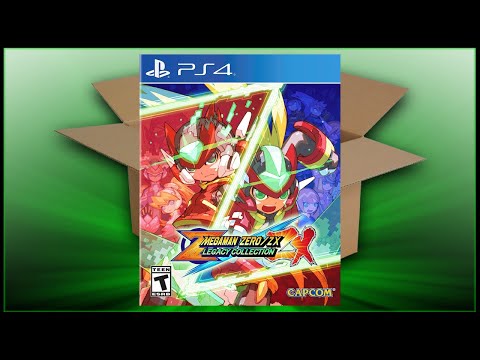 Mega Man Zero/ZX Legacy Collection [PS4] (Unboxing/Breakdown/Demo