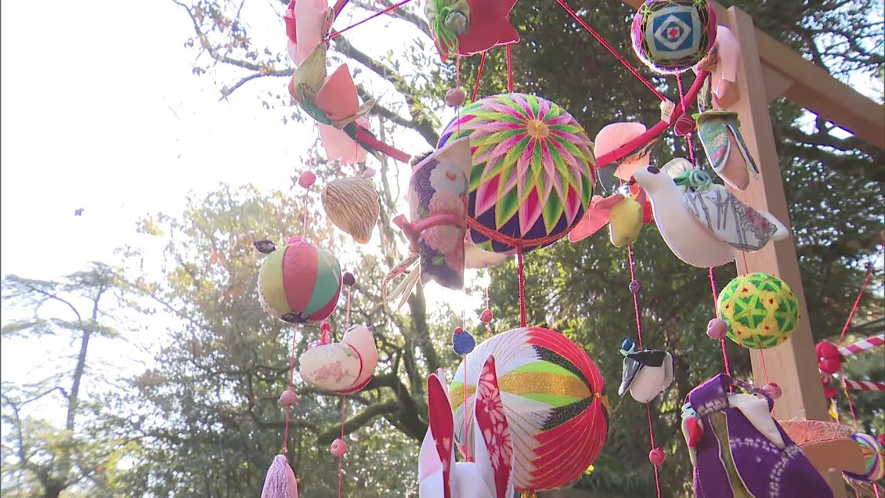 日本三大つるし飾り「さげもん」を各地で展示 柳川雛祭り「さげもん