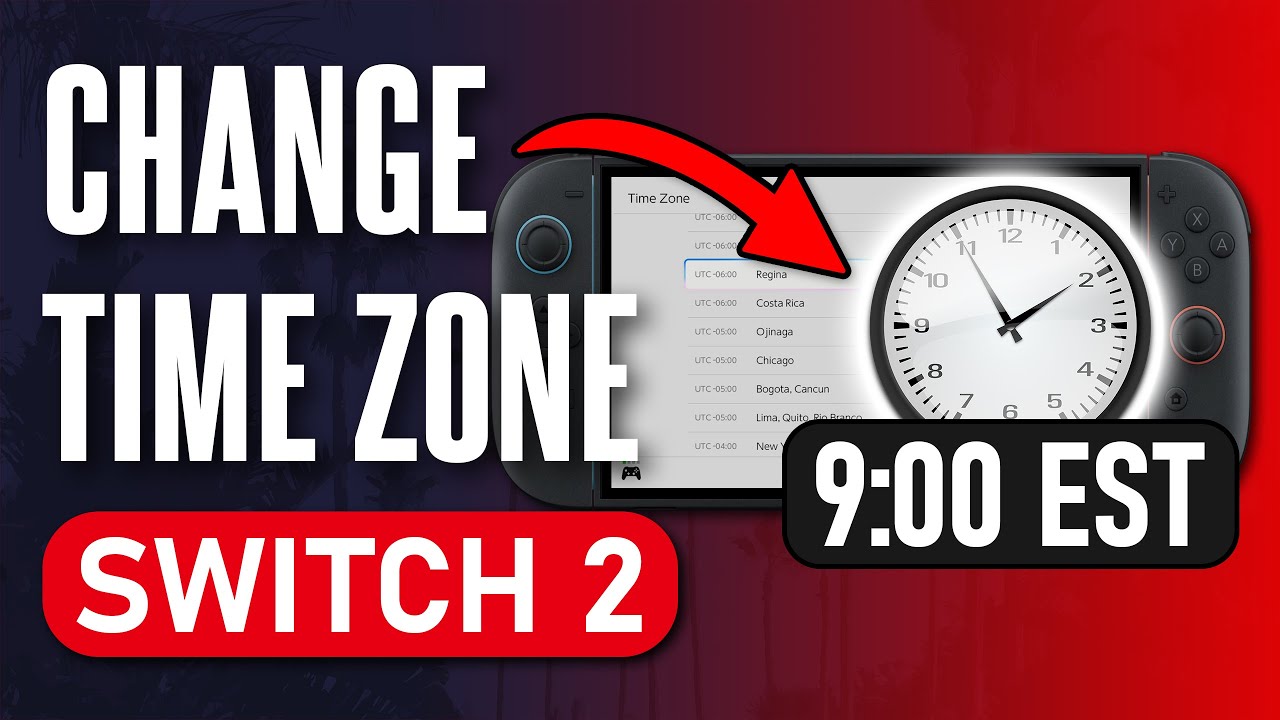 How to Change Time Zone on Nintendo Switch 2 - YouTube