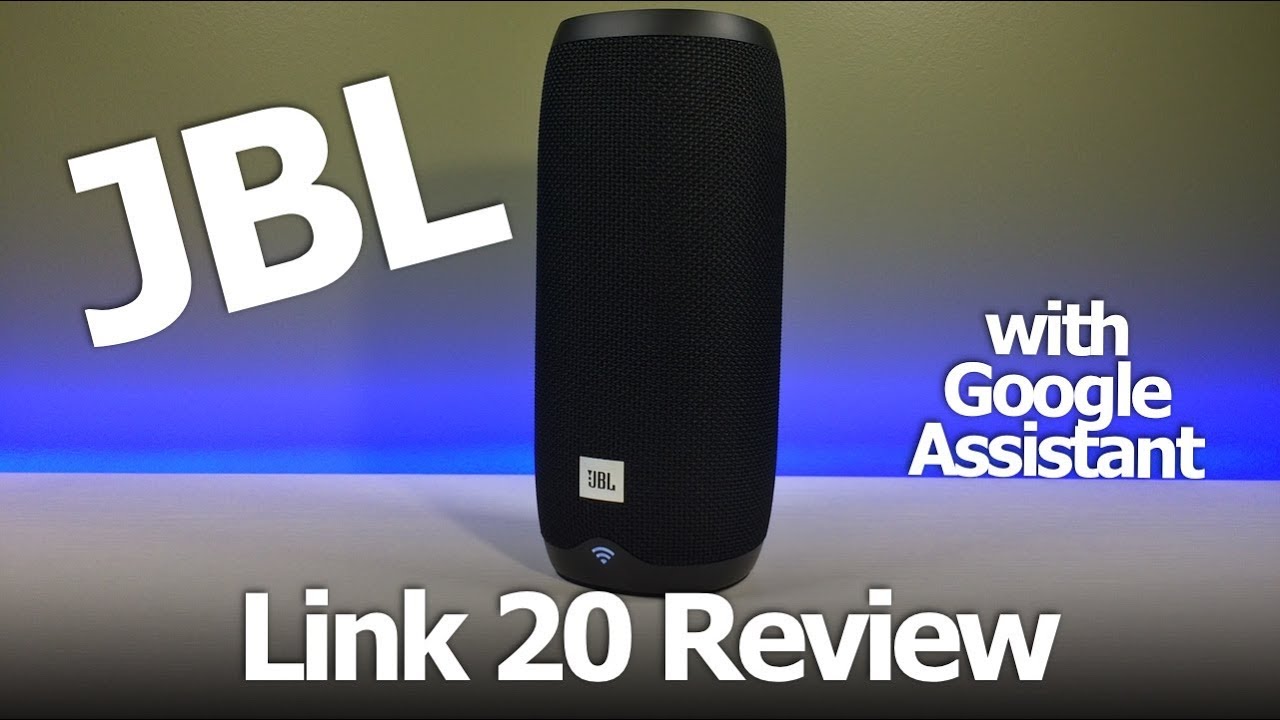 JBL Link 20 Speaker Review - YouTube