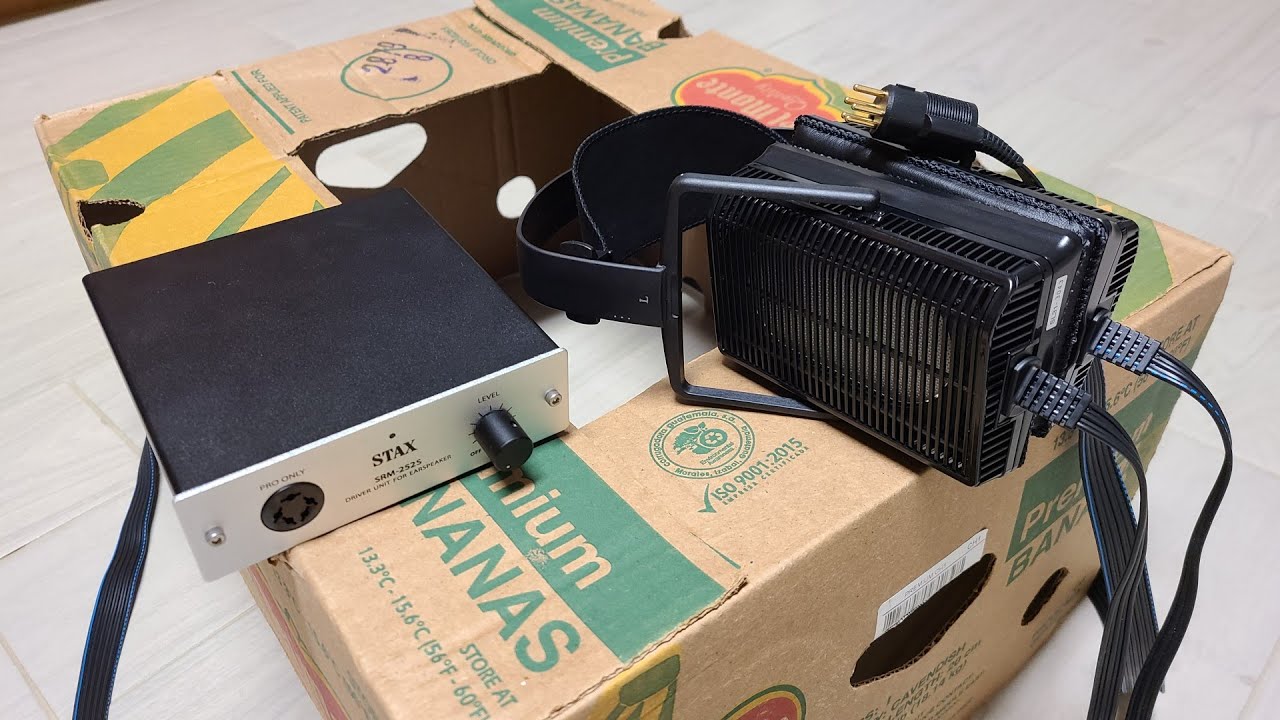 STAX SRS 3100 Combo L300 and 252S Review - YouTube