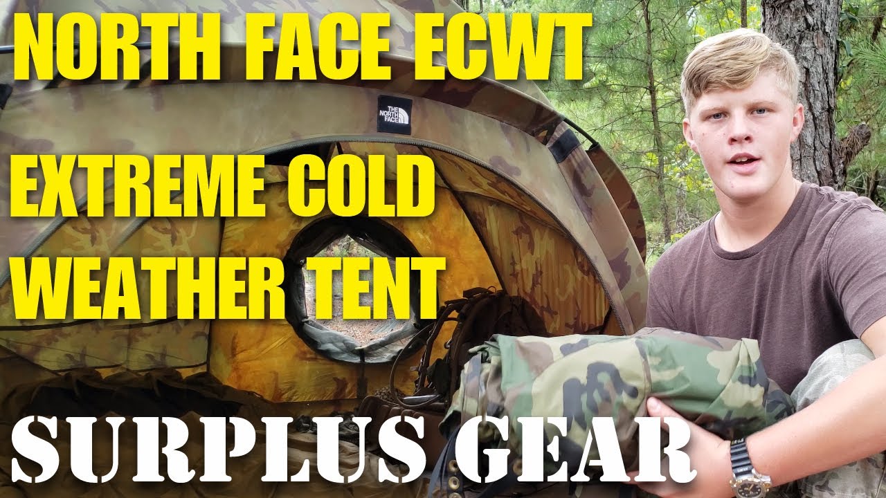 Extreme Cold Weather Tent ECWT ECWS North Face Tent Review - YouTube