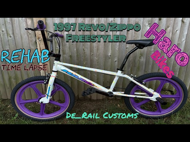 Haro BMX Bike 1997 Freestyler Zippo Revo Vintage Time Lapse Rehab