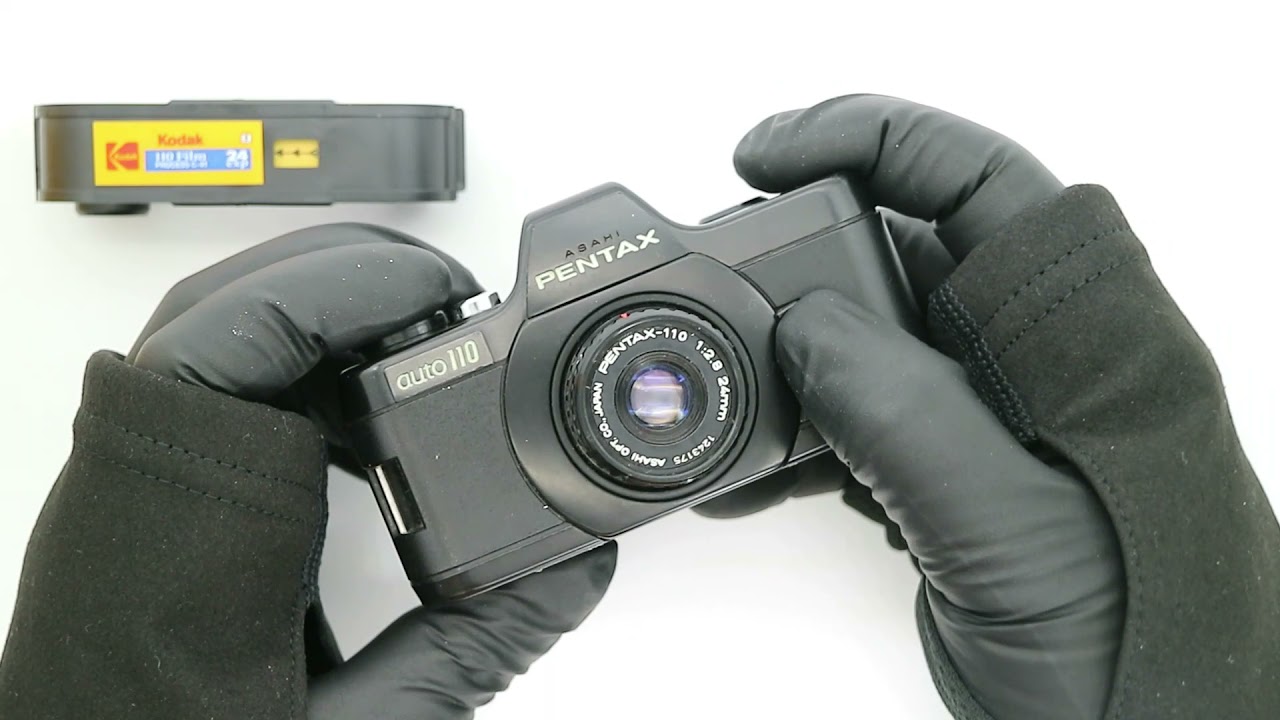 110フィルムをPENTAX Auto 110へ装填します。 - YouTube