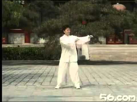 陈式心意混元太极拳24式1【03版冯志强教学】 MP4 - YouTube
