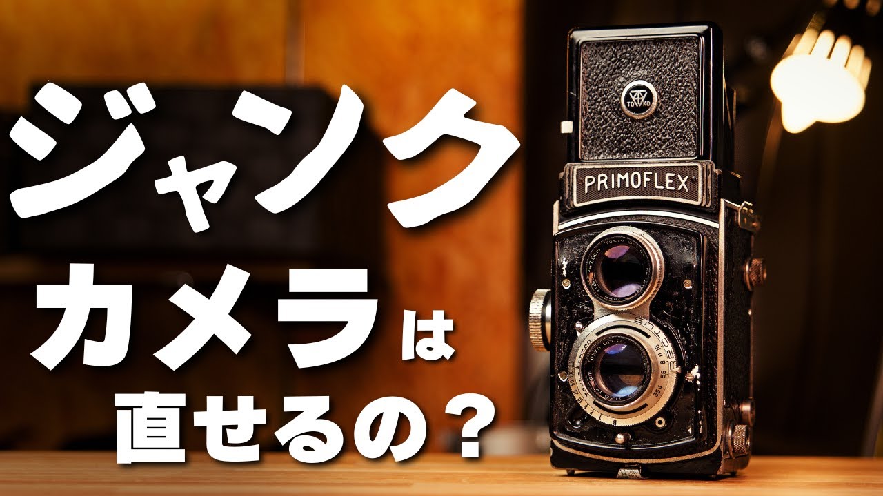 I bought a twin-lens camera and tried to fix it myselfbut I