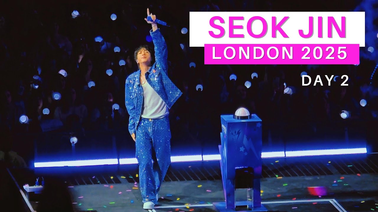 4K] BTS JIN concert Day 2 in London - #RUNSEOKJIN EP. TOUR on 06