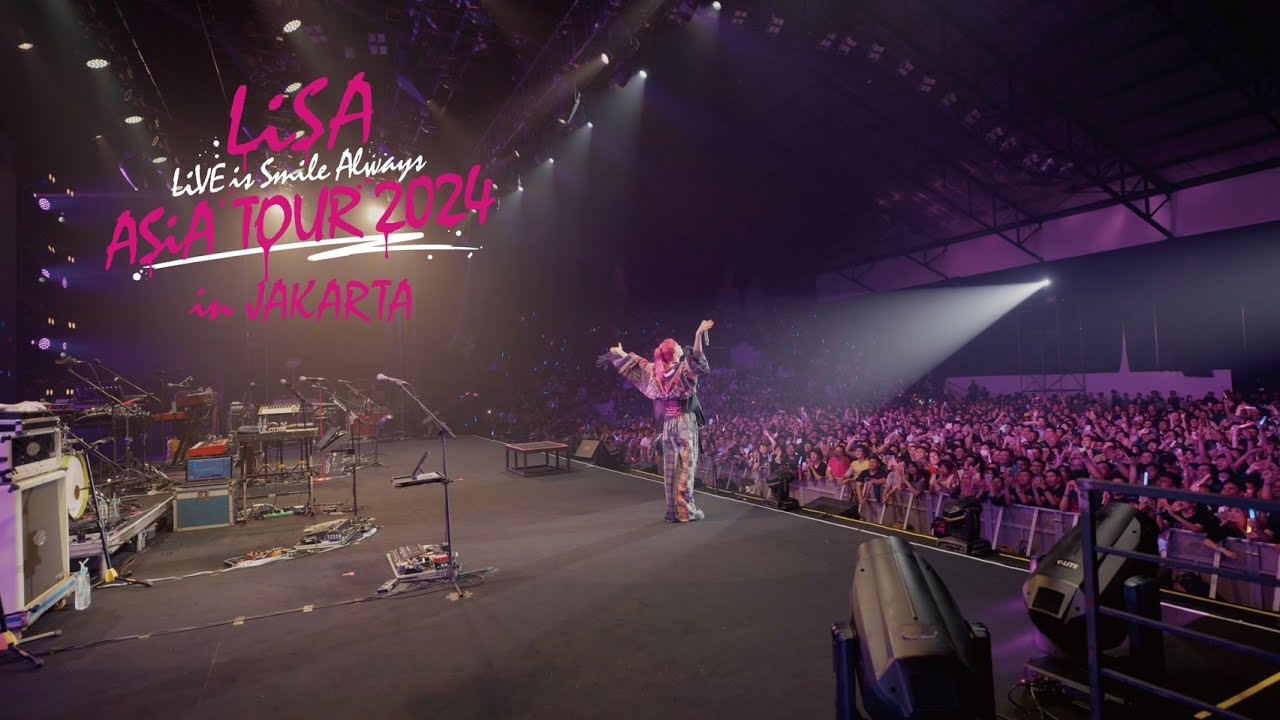 LiSA LiVE is Smile Always〜ASiA TOUR 2024〜 in JAKARTA VLOG - YouTube