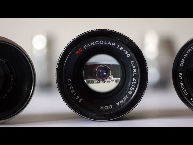 Cold War Colour King! Carl Zeiss Jena Pancolar 50mm f1.8 - First