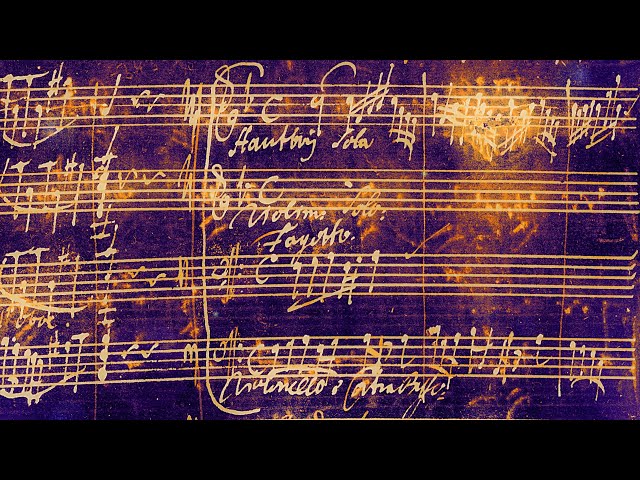 ZELENKA | Simphonie | a 8 Concer: ZWV 189 in A Minor (Autograph