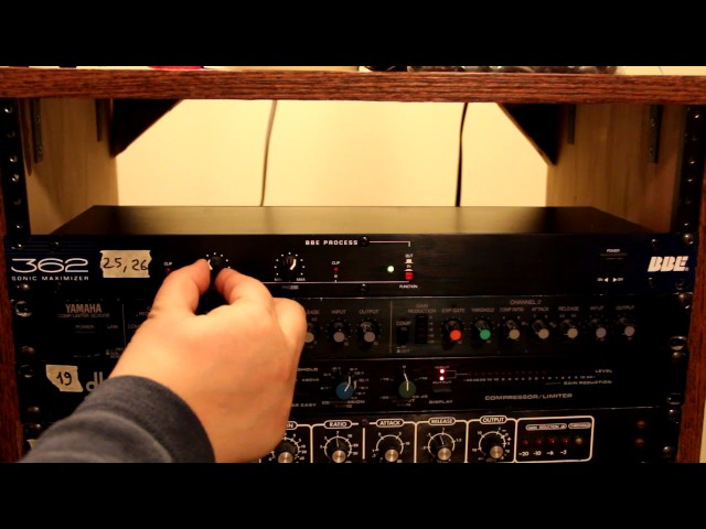 BBE 362 Sonic Maximizer - YouTube