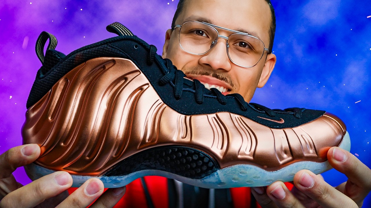 Nike Air Foamposite One Copper Penny 2024 - YouTube