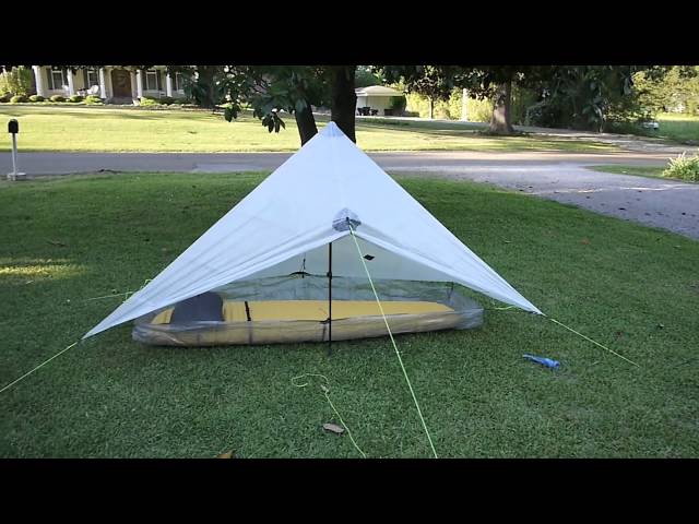 ZPacks Solo Cuben Fiber Ground Sheet - YouTube