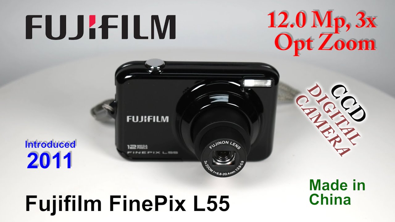 2011 Fujifilm FinePix L55 - CCD Digital Camera - YouTube