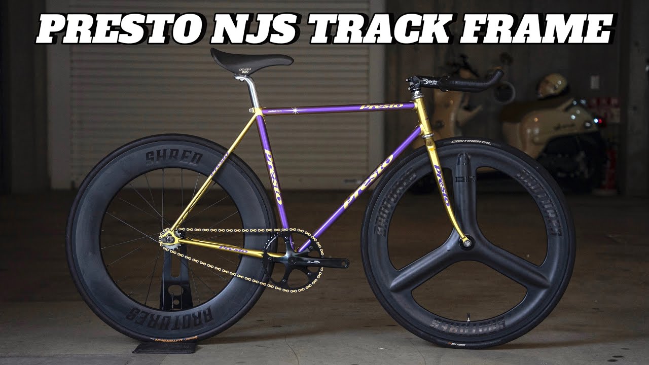 NJSフレーム】鳥取県の老舗ビルダーが作るPRESTO、1本だけ入荷しました