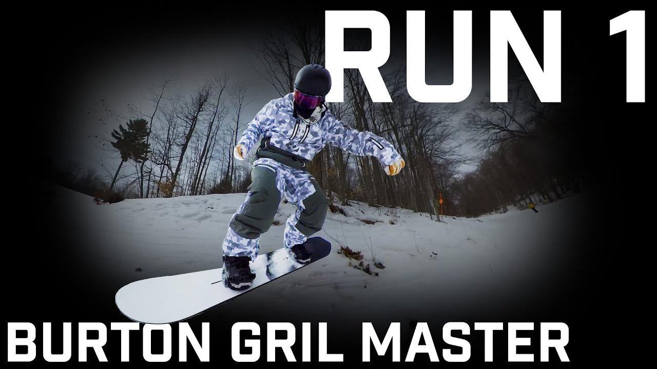 Run 1: 24/25 Burton Gril Master Snowboard - YouTube