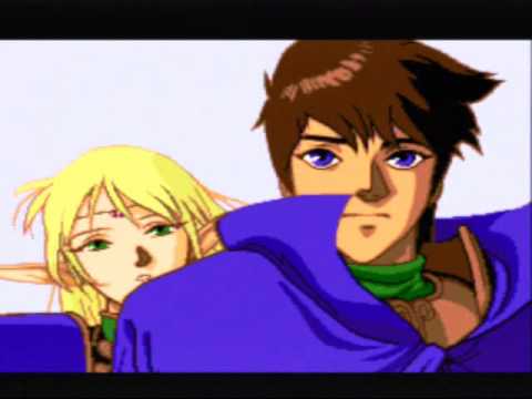 Record of Lodoss War [ロードス島戦記] Game Sample -- PC Engine CD