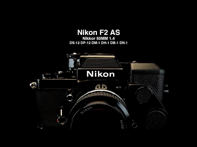 Nikon F2 AS with DS-12 pack. A Timeless Piece. - YouTube