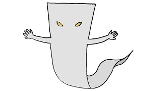 ゲゲゲの鬼太郎の一反もめんのかきかた - YouTube