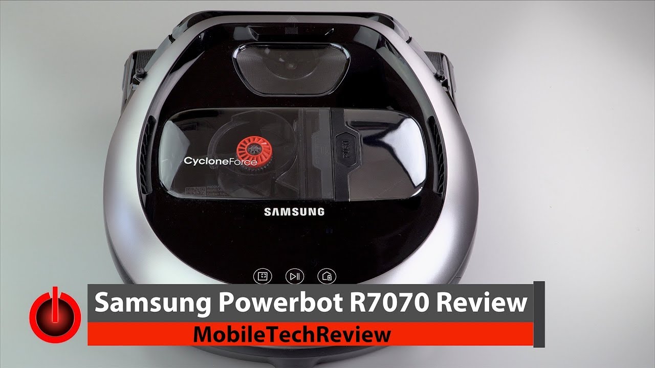 Samsung Powerbot R7040 Review - Robot Vacuum Tests - YouTube