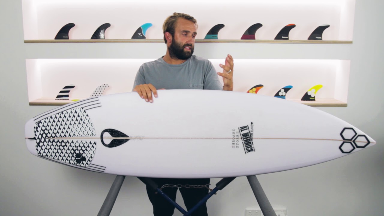 Channel Islands OG Flyer Surfboard review - Futures fins AM2 - The