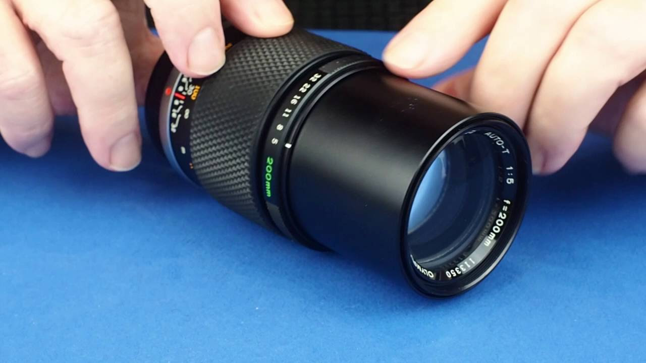Oly35mm Review - Zuiko OM 200mm f5.0 (on Digital Sensors) - YouTube