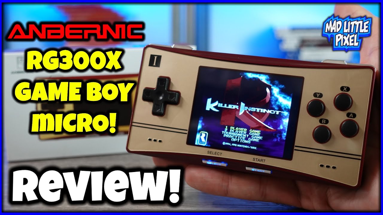 The NEWEST Retro Emulation Handheld Just Released! Anbernic RG300X