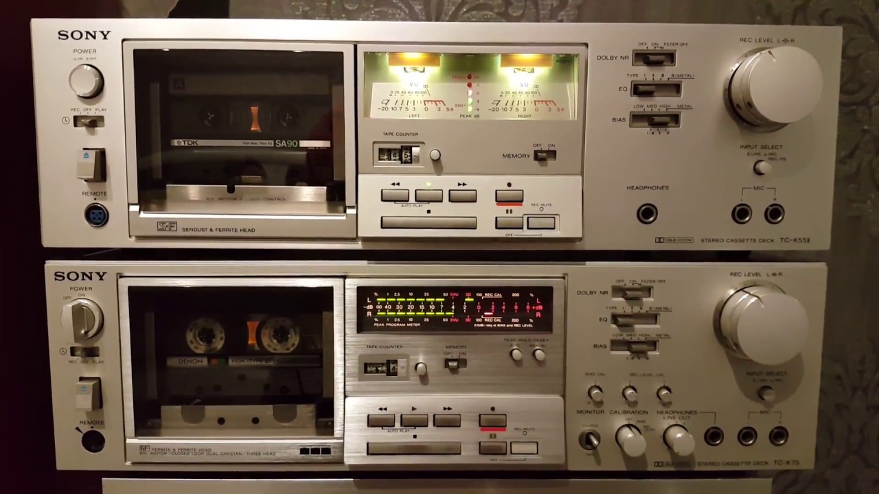 Sony TC-K55 - YouTube