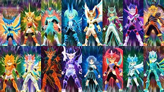 4K] 全化身アームド ～ イナズマイレブンGO ストライカーズ 2013 - YouTube