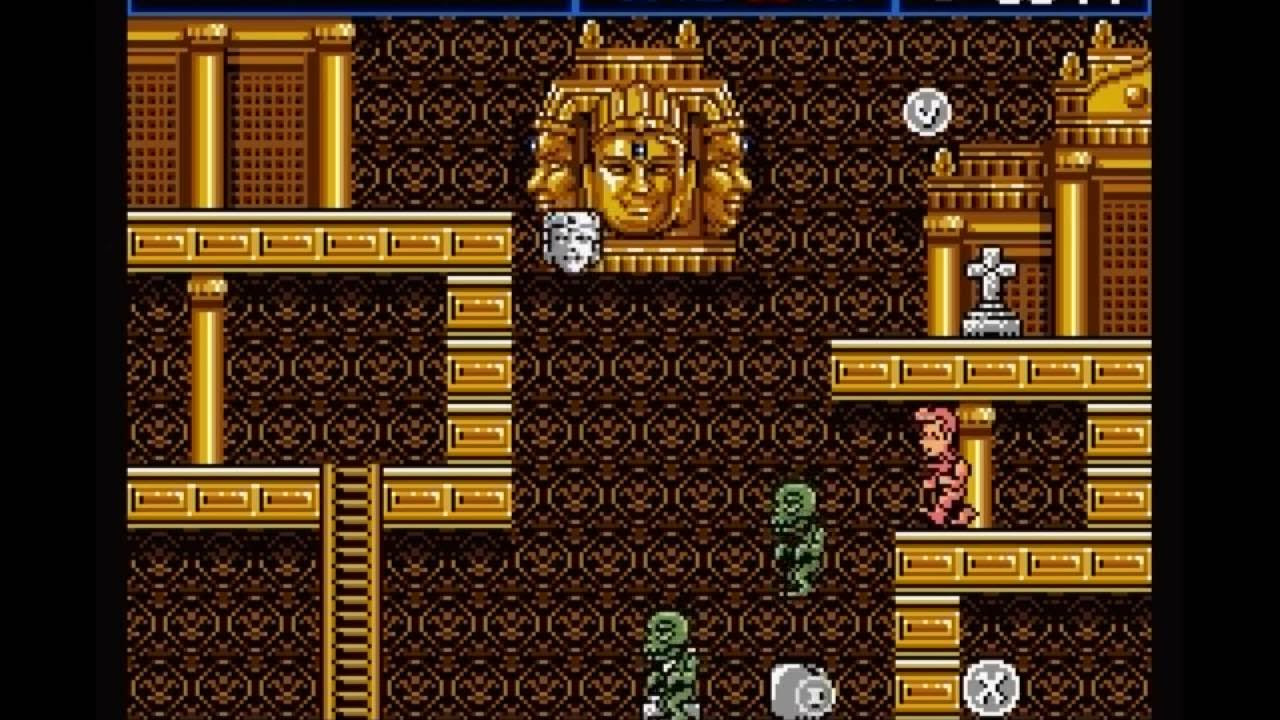 The Treasure of Usas MSX Gameplay - Konami Retro Action-Adventure