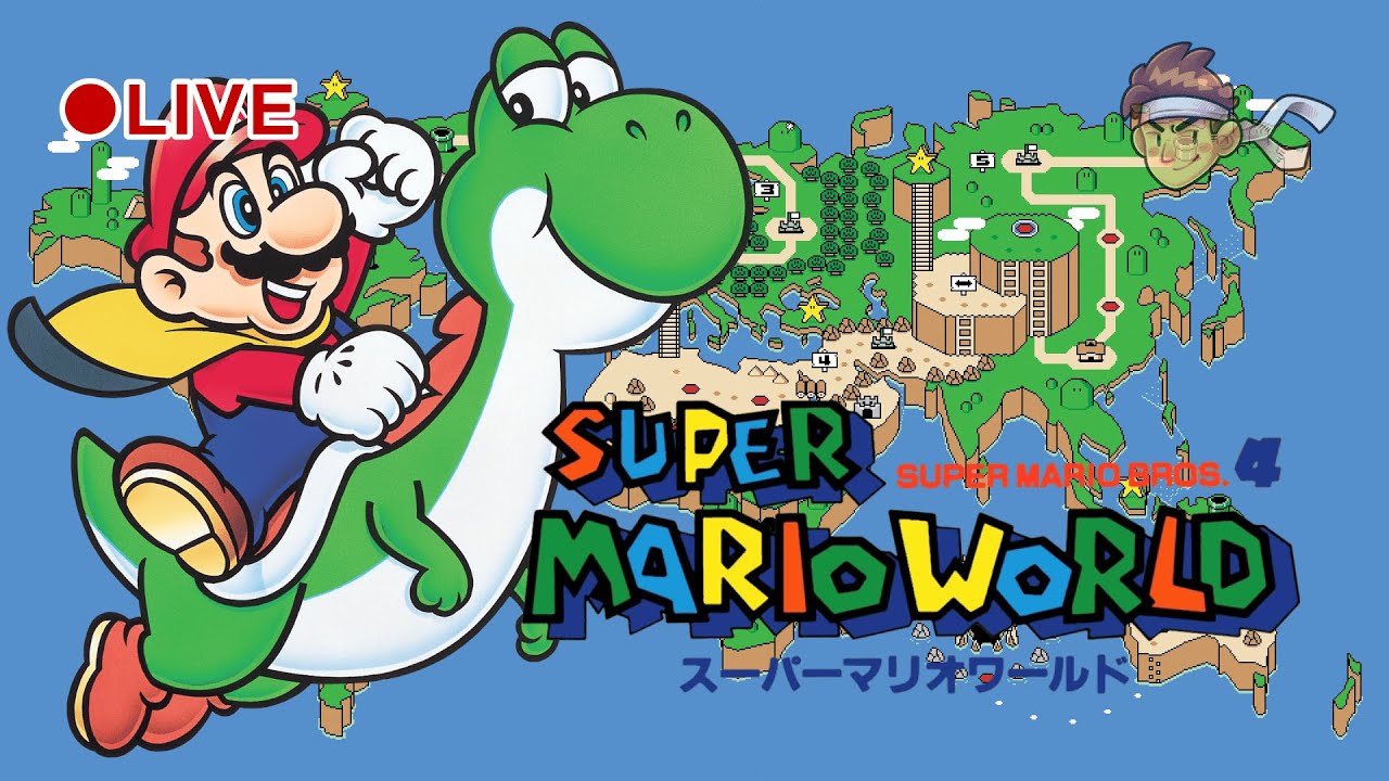 🔴 Super Mario World – SNES – Live #121 - YouTube