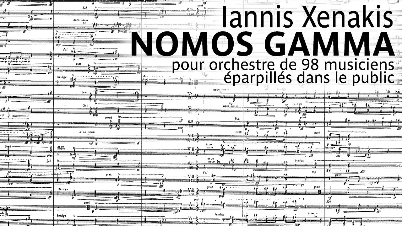 Iannis Xenakis - Mycenae Alpha (Audio + Score) - YouTube