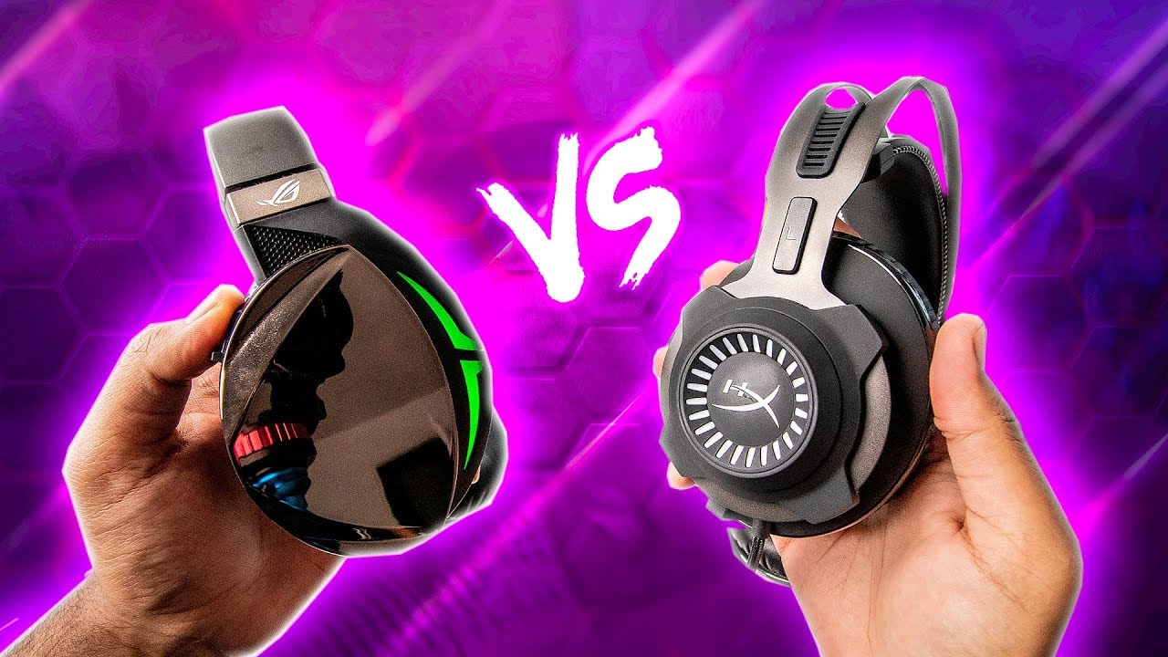7.1 Gaming Headset BATTLE! ROG STRIX Fusion 500 vs Revolver S