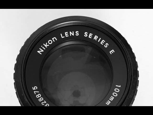 Nikon Series E 100mm f/2.8 review - YouTube