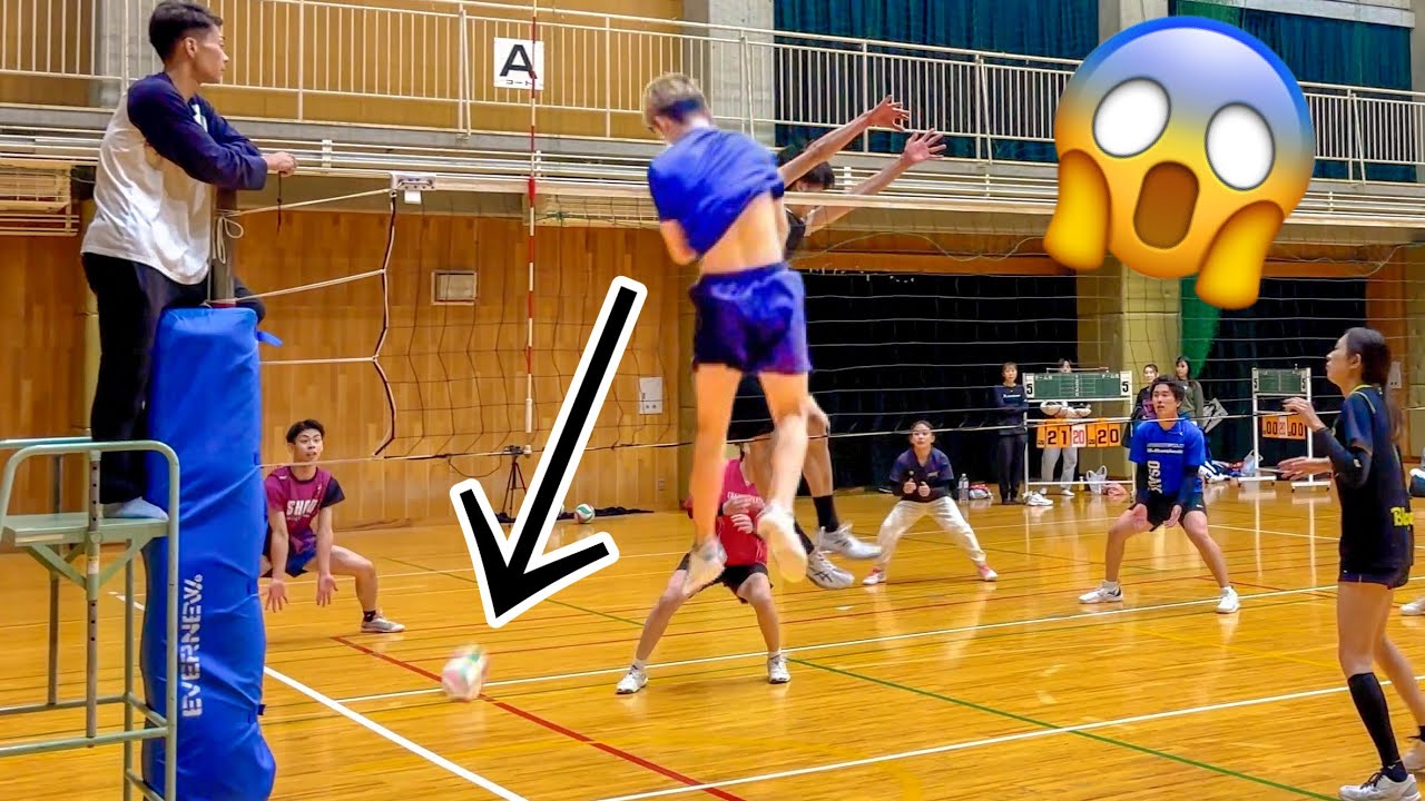 バレーボール】超高校級プレイヤー！楠本岳・荒木琢真VSビークイックの