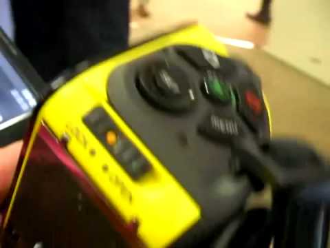 SANYO Xacti DMX-WH1 unveiled 三洋電機ザクティDMX-WH1発表会 - YouTube