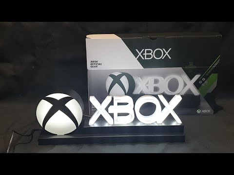 Unboxing: Xbox Official Gear - Icons Light by Paladone - YouTube