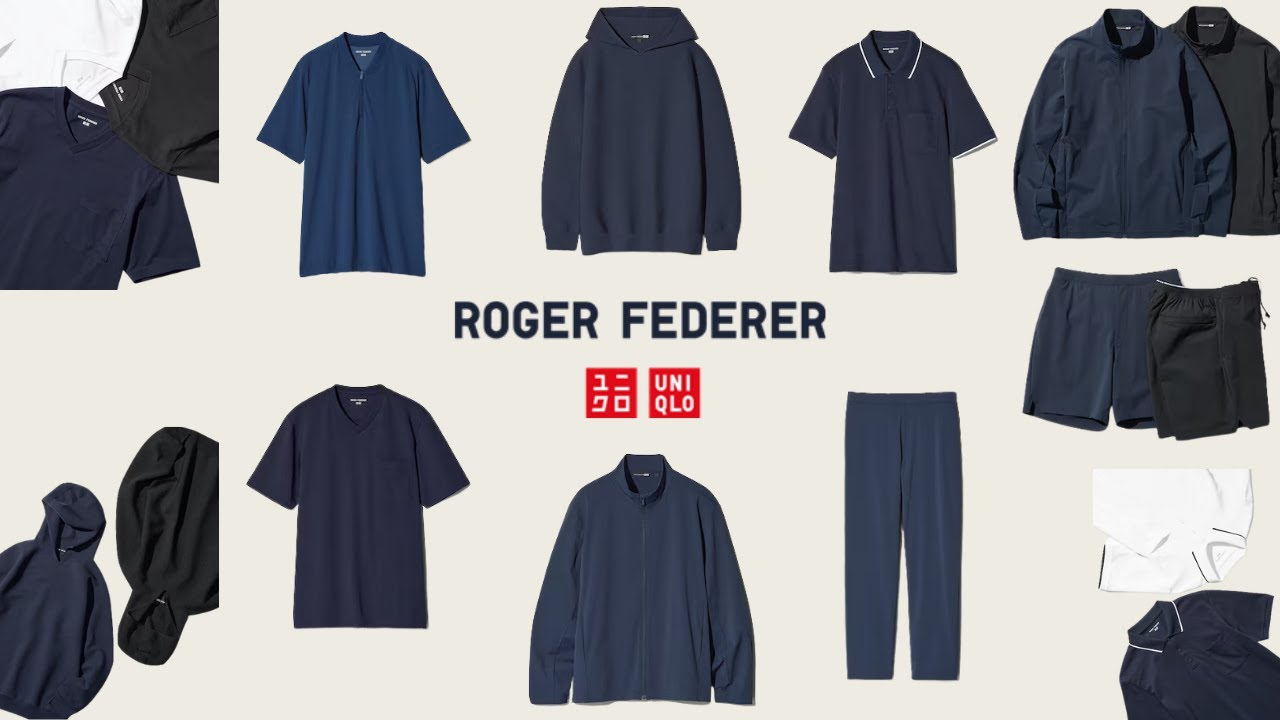 UNIQLO : C × Roger Federer! Amazing in every detail! High