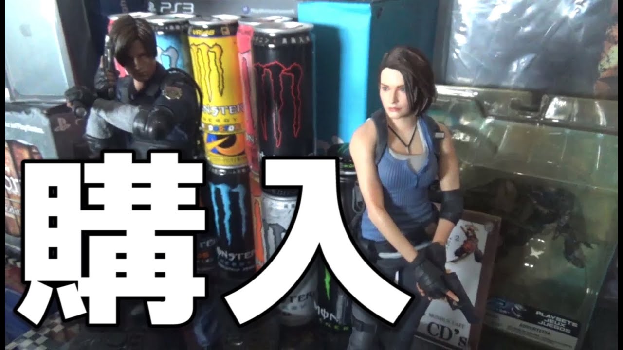 無言でひたすら開封】バイオハザードRE3開封の儀！ジルのフィギュア