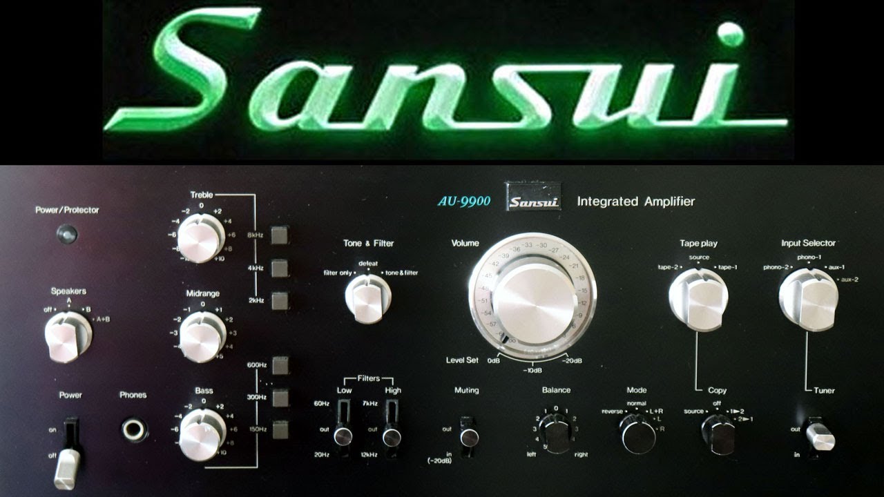 AU-9900 - Maybe The Best Ever! Sansui Integrated Amplifier Vintage