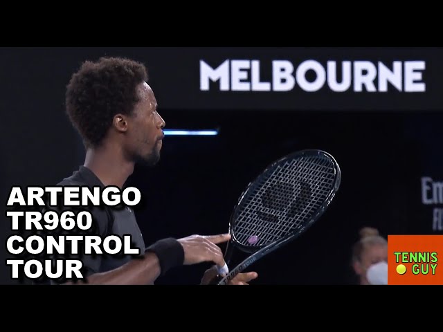 GAEL MONFILS SWITCH TO ARTENGO TR960 CONTROL TOUR Tennis Racket