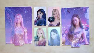 Unboxing] Aespa 에스파 | Black Mamba Lenticular Photocard Set
