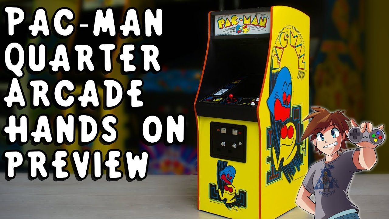 PAC-MAN Quarter Size Arcade Preview & Interview with Numskull