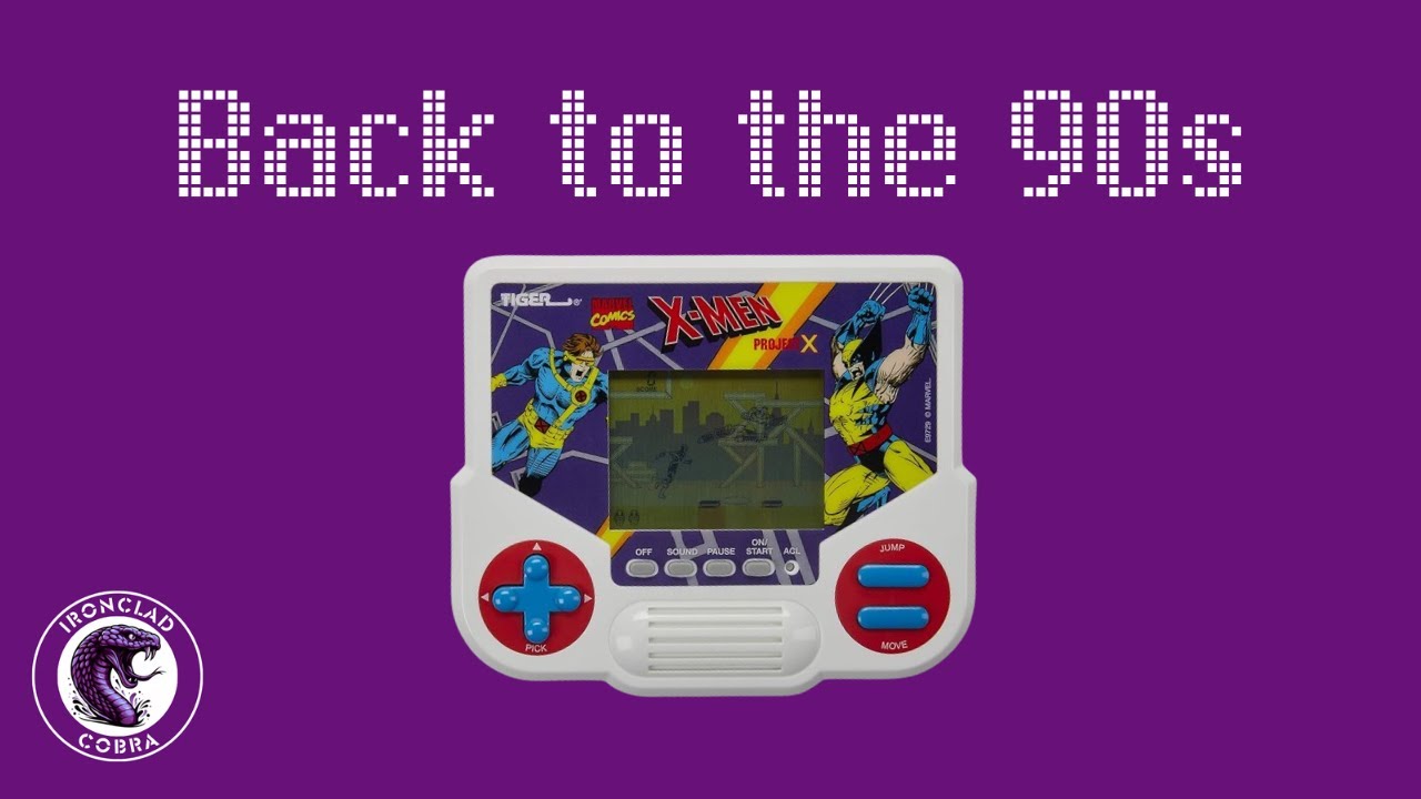 Tiger Electronics MARVEL X-Men Project X Handheld LCD Game 1992