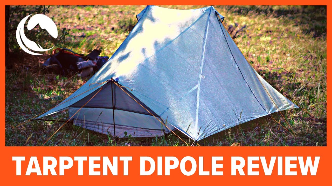 Tarptent Dipole Li Review (1 & 2) • Ultralight DCF Shelter - YouTube