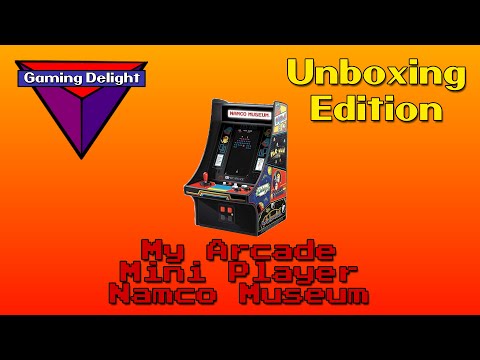 Gaming Delight Unboxing Edition | My Arcade Mini Player (Namco