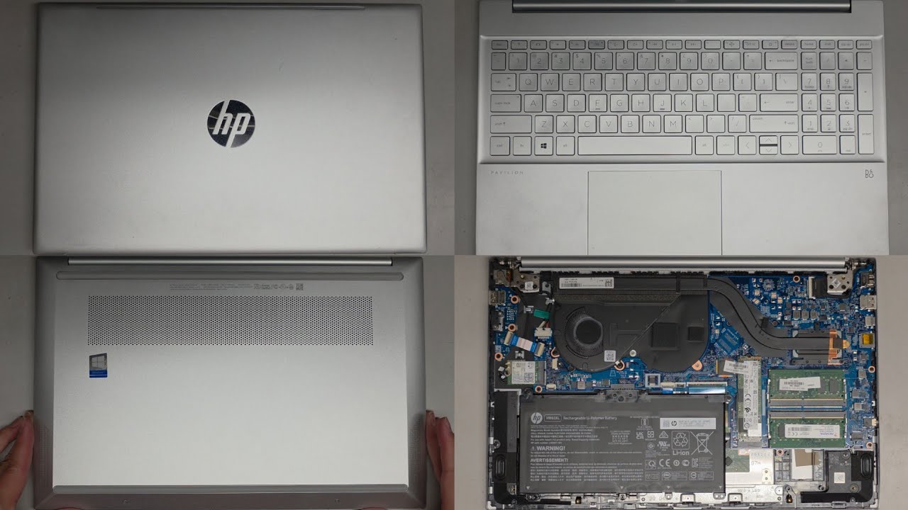 🛠️ HP Pavilion 15 (15-eg0000) - disassembly and upgrade options
