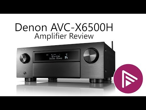 Denon AVC-X6500H 11 Channel Surround Sound Amplifier Review - YouTube