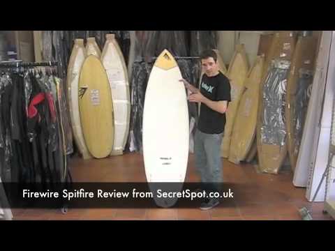 Firewire Surfboard Spitfire Review from SecretSpot.co.uk - YouTube